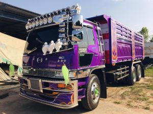 ณรงค์  ซื้อขายรถมือสอง : ขายรถดั้ม2เพลา HINO FM3MF 240แรง เกียร์ฟูลเลอร์